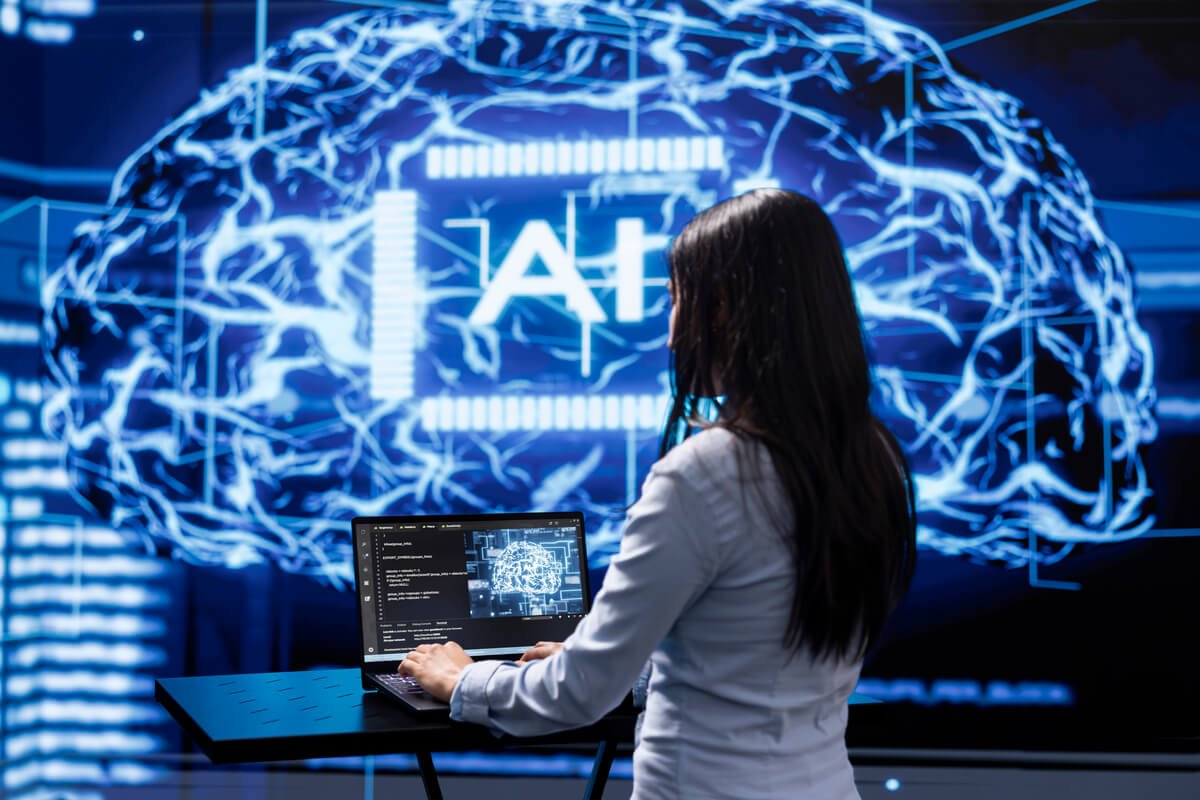 programmer analyzing complex ai brain models on la v2 4ALHBEW