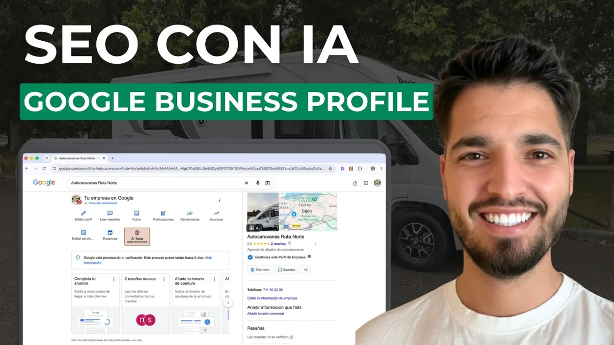 Omar Pumariega Cómo optimizar tu Google Business Profile con IA en 2026 (caso real)