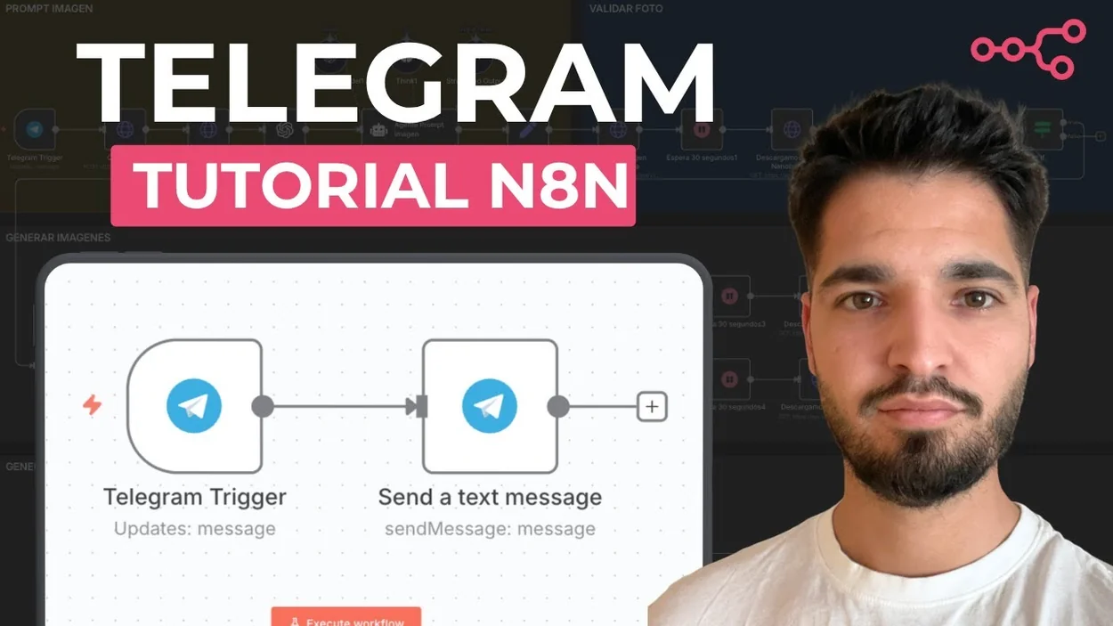 Cómo Conectar Telegram con N8N en 5 Minutos (Sin Programar) — V3