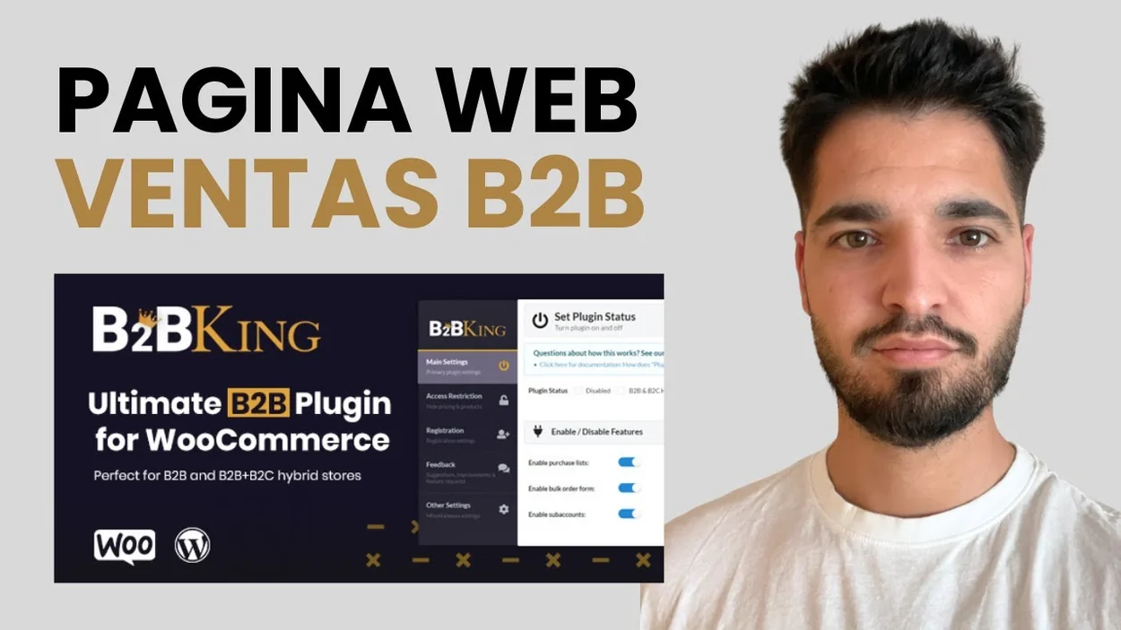 Cómo crear una tienda online B2B con WordPress (sin volverte loco) — V3