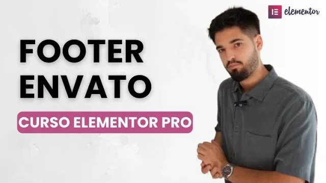 Omar Pumariega Cómo Diseñar un Footer Profesional con Elementor Pro y Envato Elements — V3