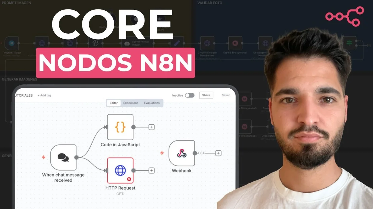 Los 3 Nodos Core de N8N que Tienes que Conocer (Aunque No Sepas Programar) — V3