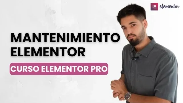 Mantenimiento de webs con Elementor — V3