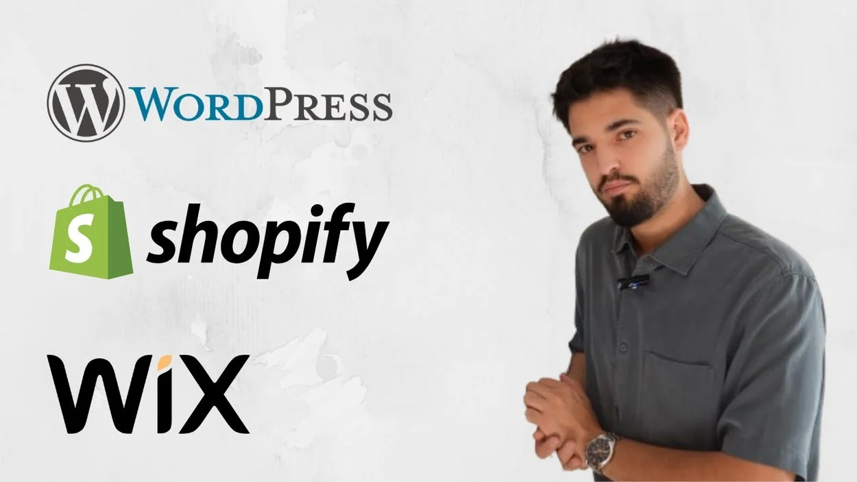WordPress vs Shopify vs Wix — V3